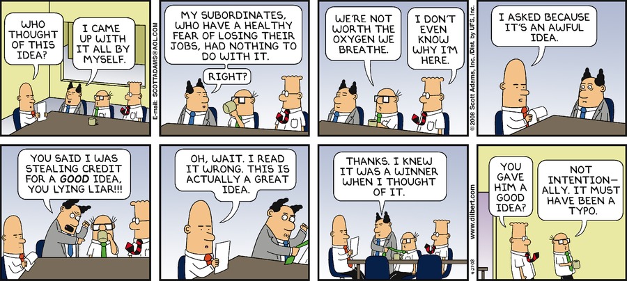 Dilbert Cartoon